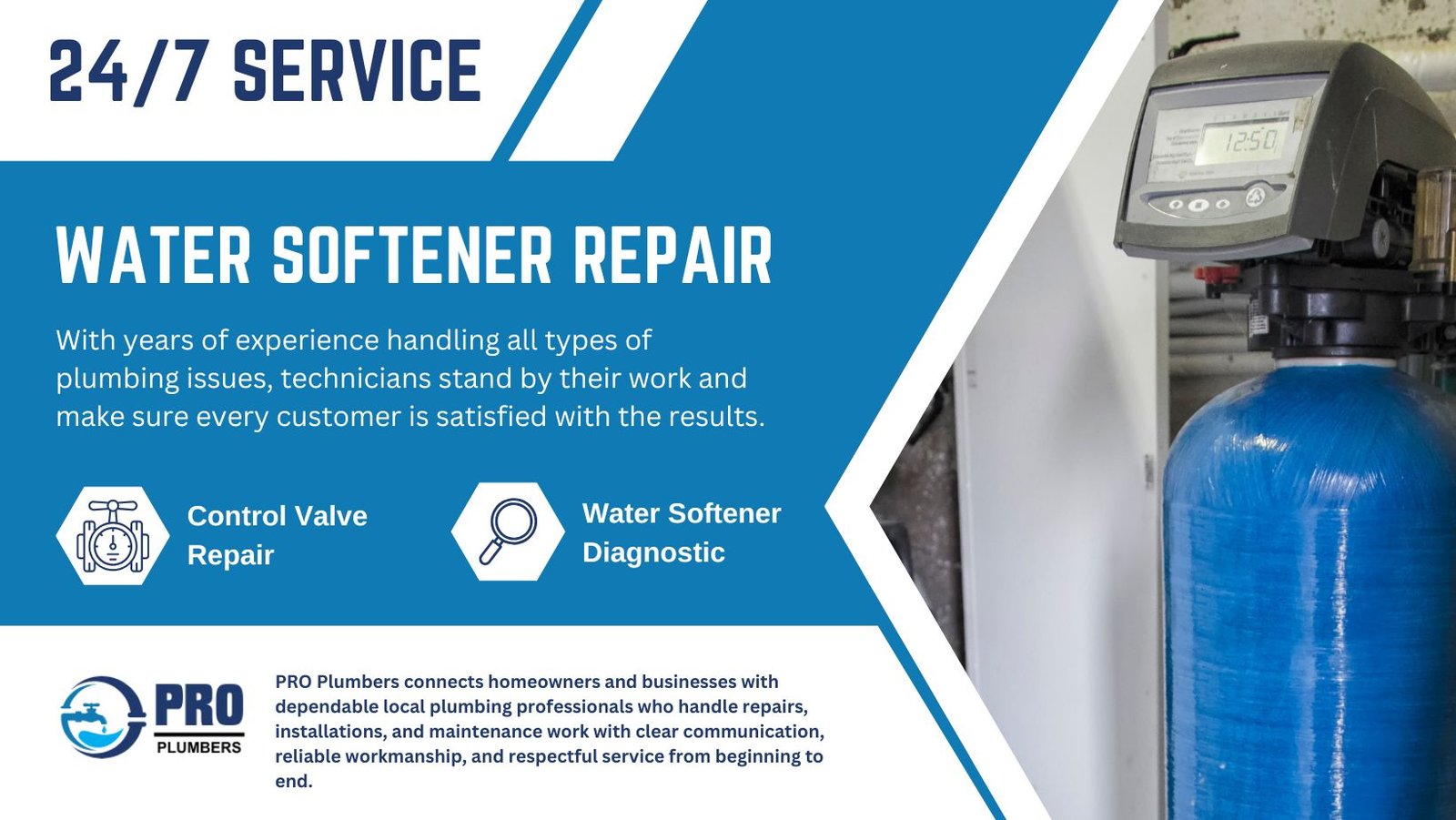 Water softener repair in Santa Barbara, CA